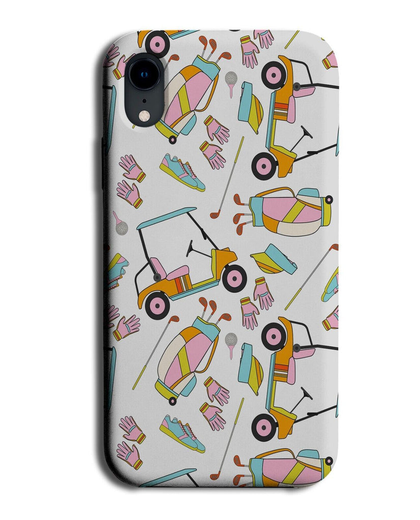 Golfers Phone Case Cover For Girls Girl Women Womens Pink Golf Buggy Club BG39