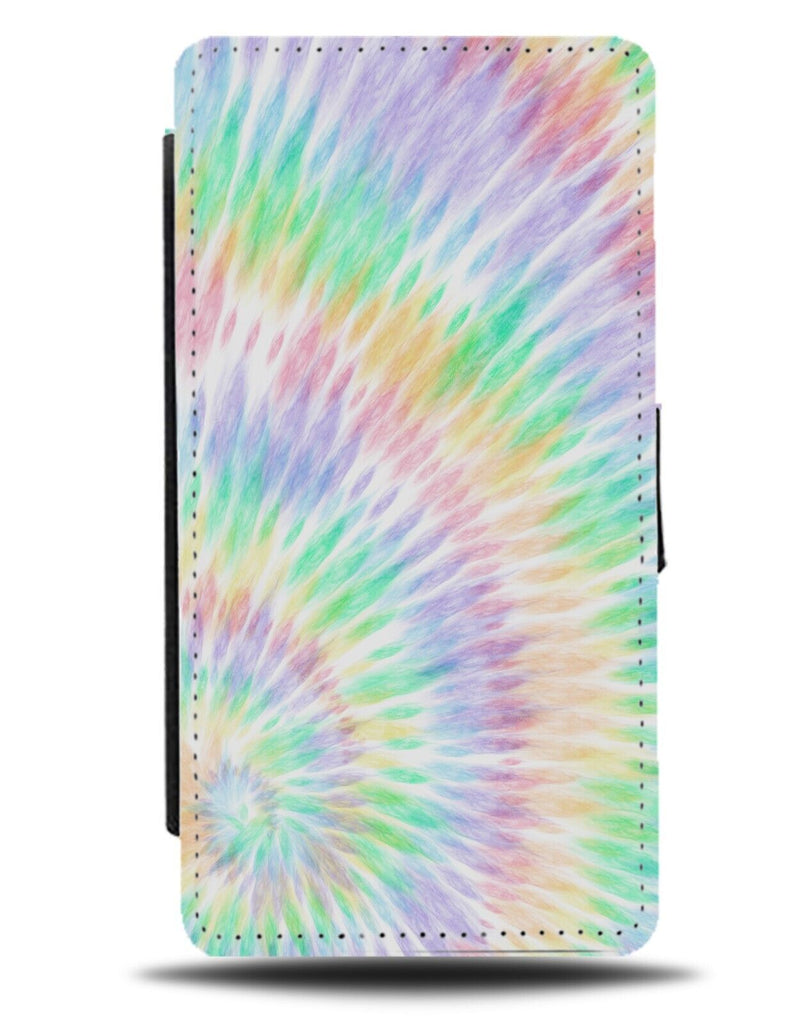 Pastel Tie Dye Flip Wallet Case Tye Die Colours Rainbow Multicolour Drip 60 CQ94