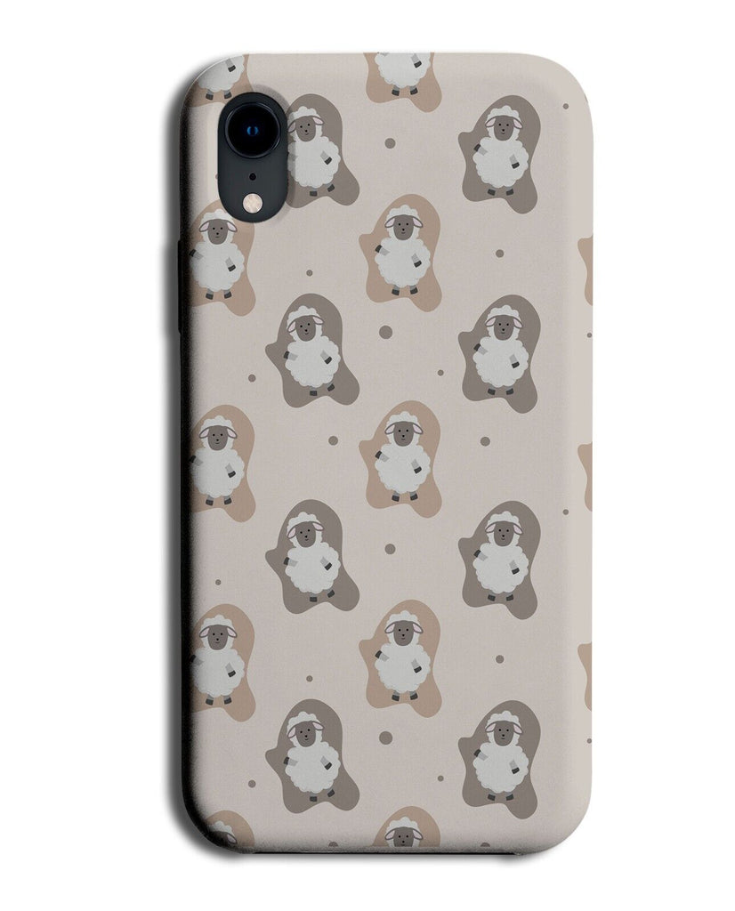 Cartoon Sheep Pattern Phone Case Cover Children's Kids Childs Sheeps Lambs CB57