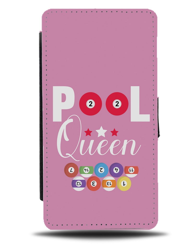 Pool Queen Pink Flip Wallet Case Player Womens Woman Girl Girls Snooker DF48