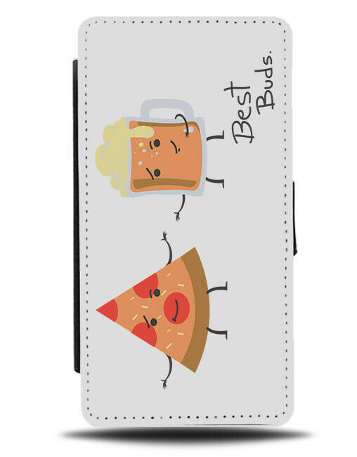 Beer and Pizza Friendship Flip Wallet Phone Case Friends Pizzas Beers Funny E288
