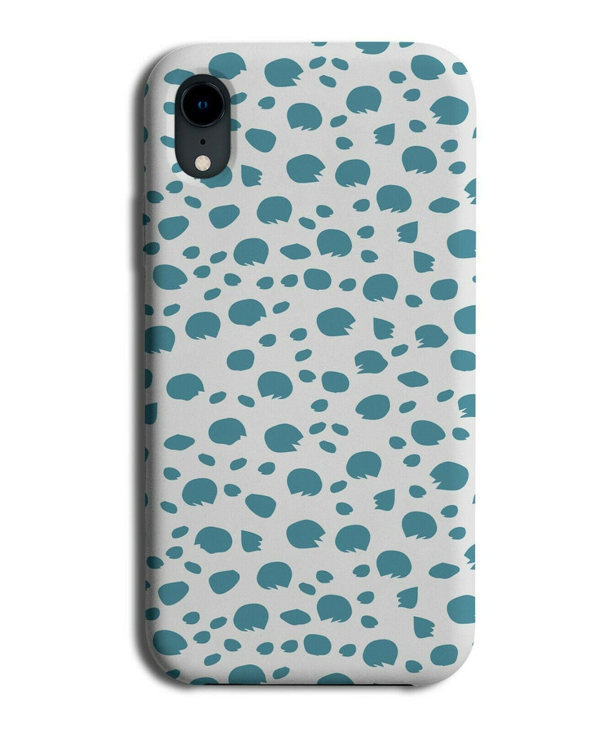 Turquoise Coloured Nature Print Pattern Phone Case Cover Shapes Animal H329