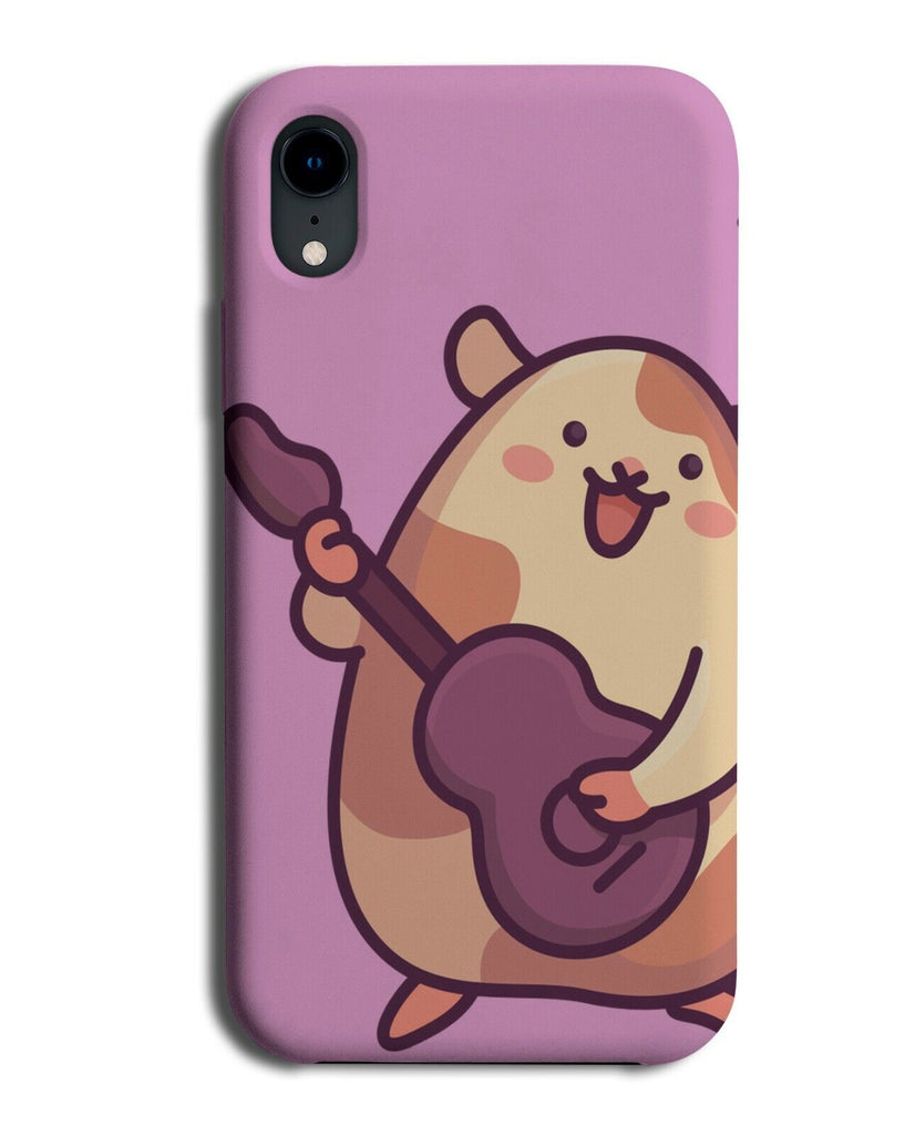 Musical Hamster Phone Case Cover Pet Pets Guitarist Guinea Pig Cartoon J481