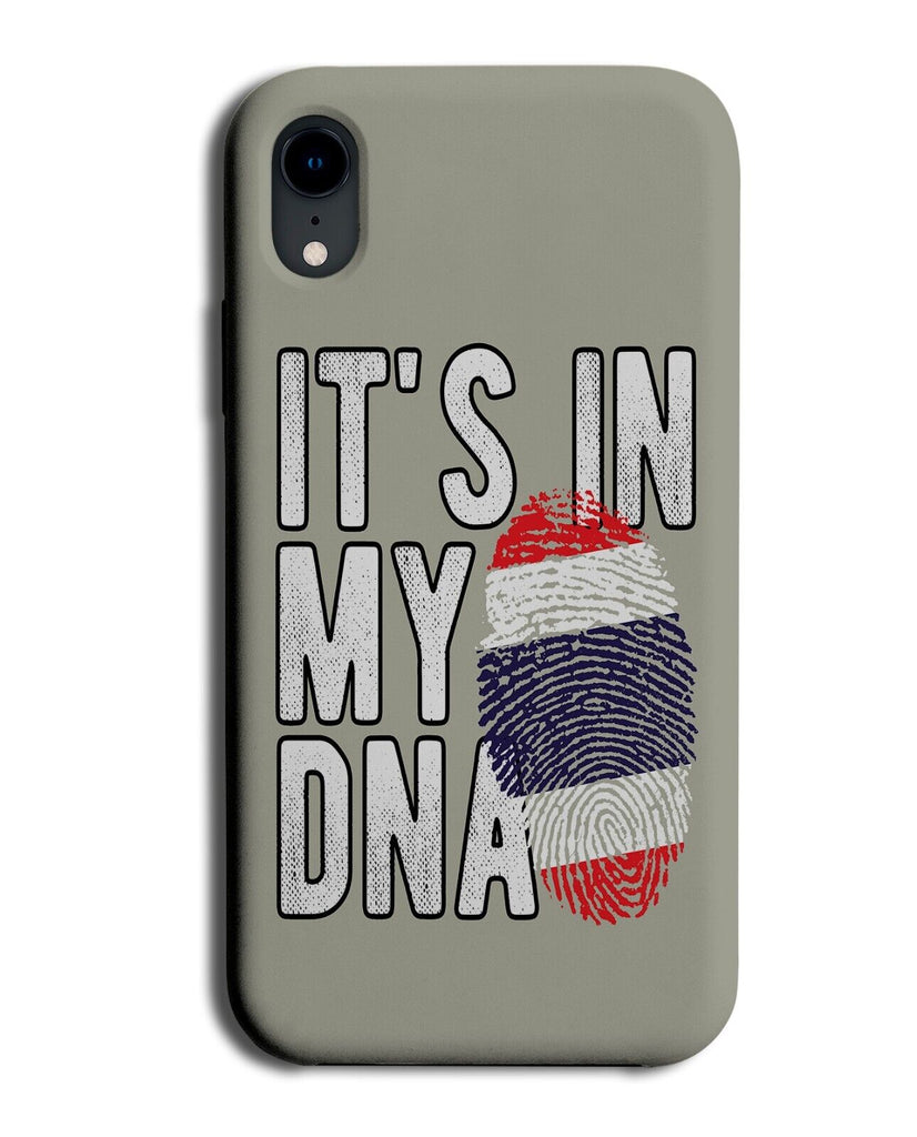 Its In My DNA Thailand Flag Phone Case Cover Thai Flags Colours Taiwanese LQ09