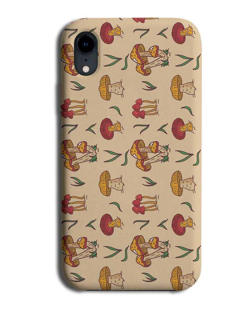 Cartoon Mushroom Garden Phone Case Cover Mushrooms Illustration K854