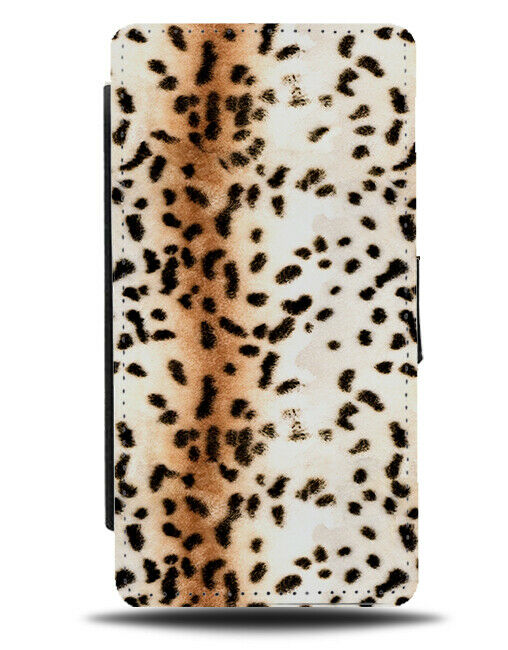 Cheetah Spots Flip Wallet Case Animal Skin Print Dots Marks Animal Cheetahs G152