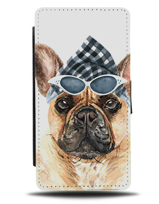 French Bulldog Flip Wallet Case Fancy Dress Costume Portrait Photo K702