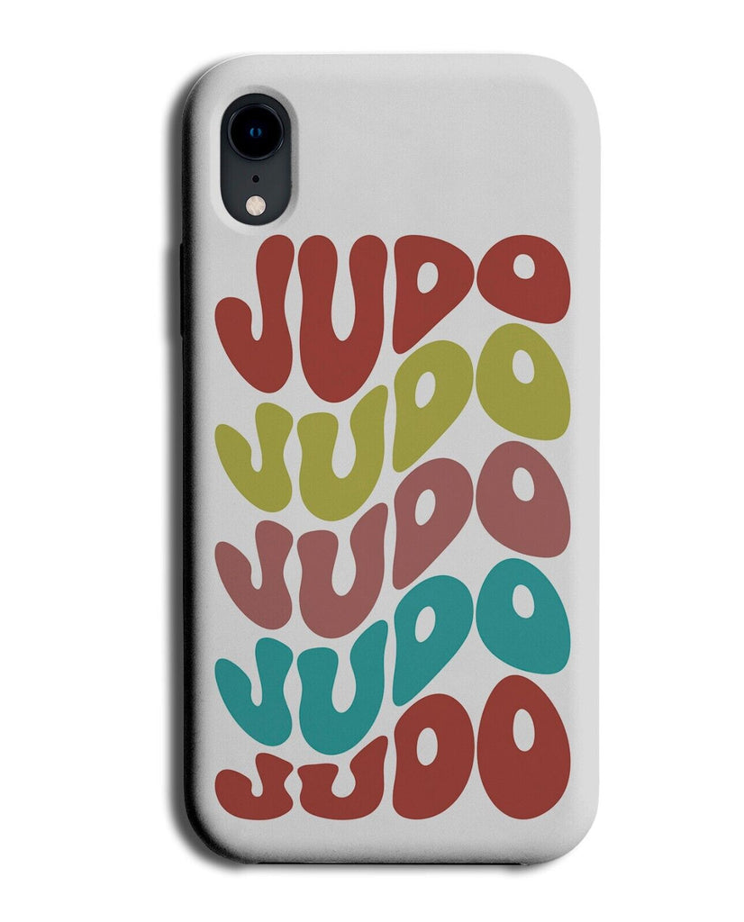 Judo Text Word Phone Case Cover Wavy Style Judos Gift Present Mens Girls Q789