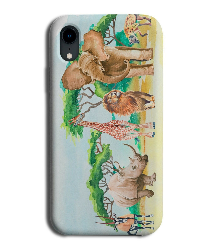 African Animal Picture Phone Case Cover Photo Animals Wildlife Africa H293