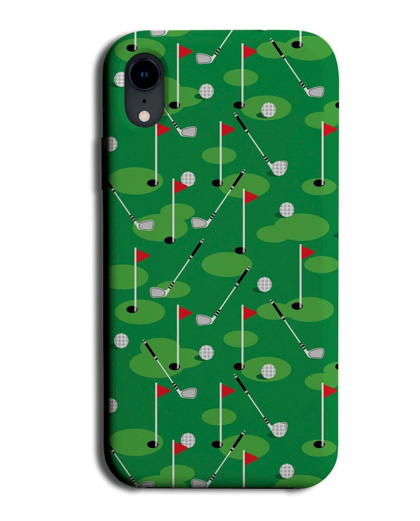 Golfcourse Phone Case Cover Golf Course Crazy Mini Golfer Green Golfs Flag AS36