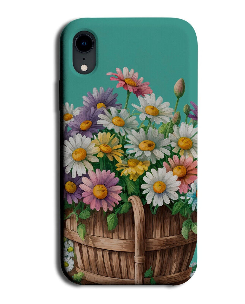 Flower Basket Phone Case Cover Floral Flowers Bunch Of Daisies Daisy Gift AF10