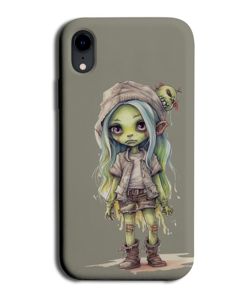 Zombie Girl Phone Case Cover Zombies Horror Halloween Cartoon Girls Woman CW83