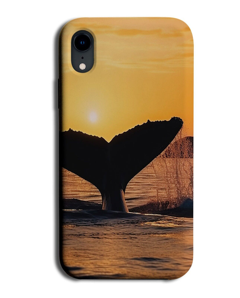 Whale Tail Phone Case Cover Deep Ocean Whales Dive Fin Tip Photo Picture DD84