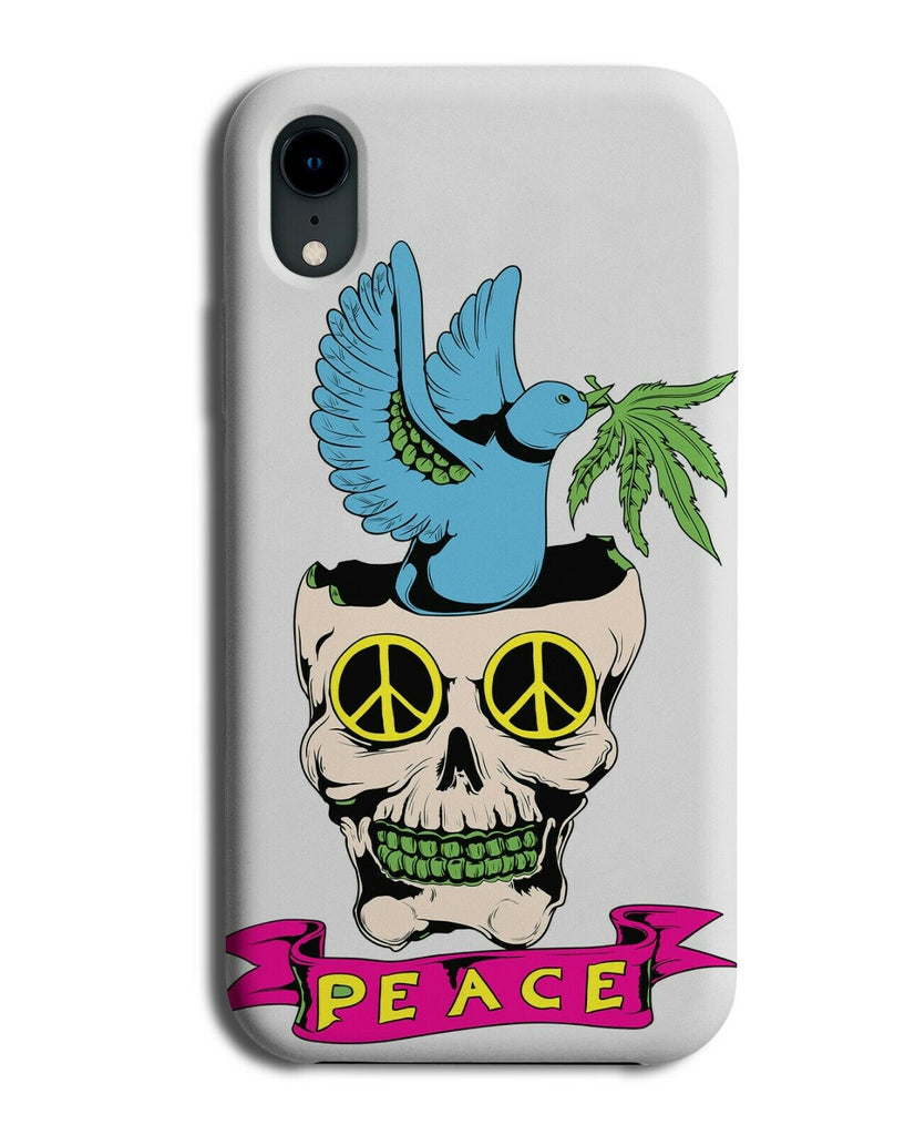 Peace Skull Phone Case Cover Head Face Symbol Logo Bird Birds Skeleton E185