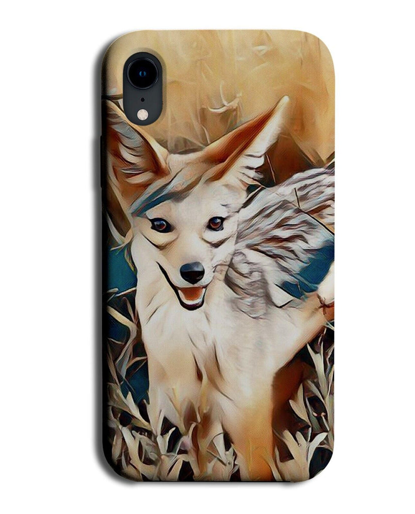 Wild Jackal Artwork Phone Case Cover Jackal Dog Dogs Wildlife Stylish Art Q929