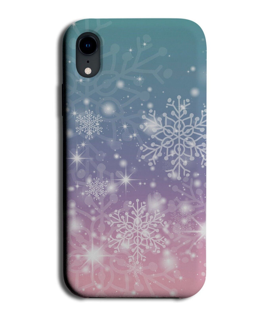 Snowflakes Phone Case Cover Winter Style Snowflake Shape Christmas Festive CA84