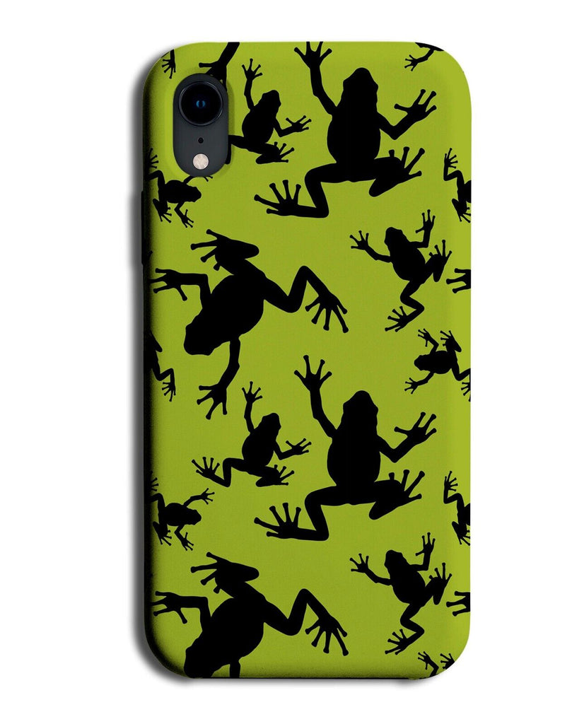 Treefrog Silhouettes Phone Case Cover Silhouette Tree Frog Frogs Toads BT59