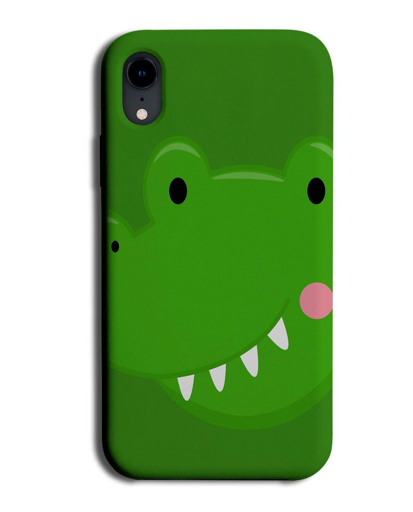 Cartoon Kids Alligator Face Phone Case Cover Alligators Animal Children's Q484C