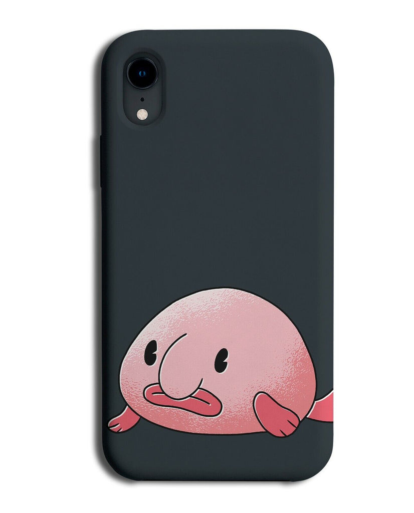 Cartoon Blobfish Phone Case Cover Blob Fish Chubby Funny Fat Face Fatface E656