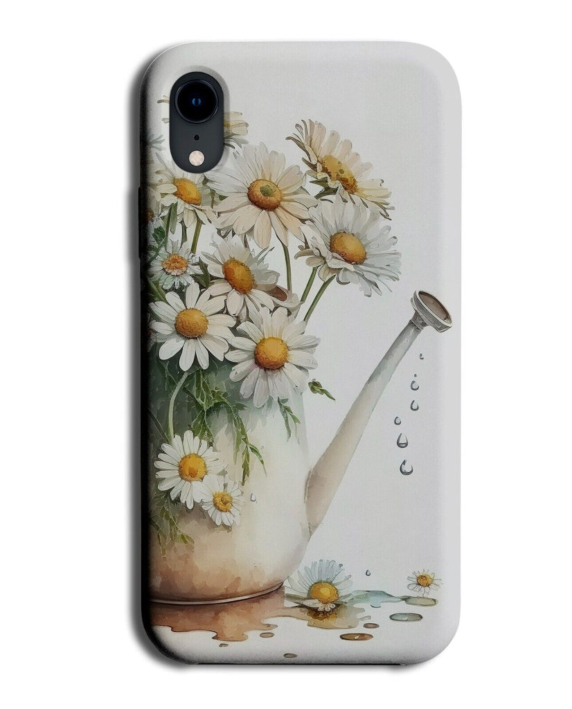 Daisy Watering Can Phone Case Cover Flowers Cans Water Daises Floral Girly Q464F