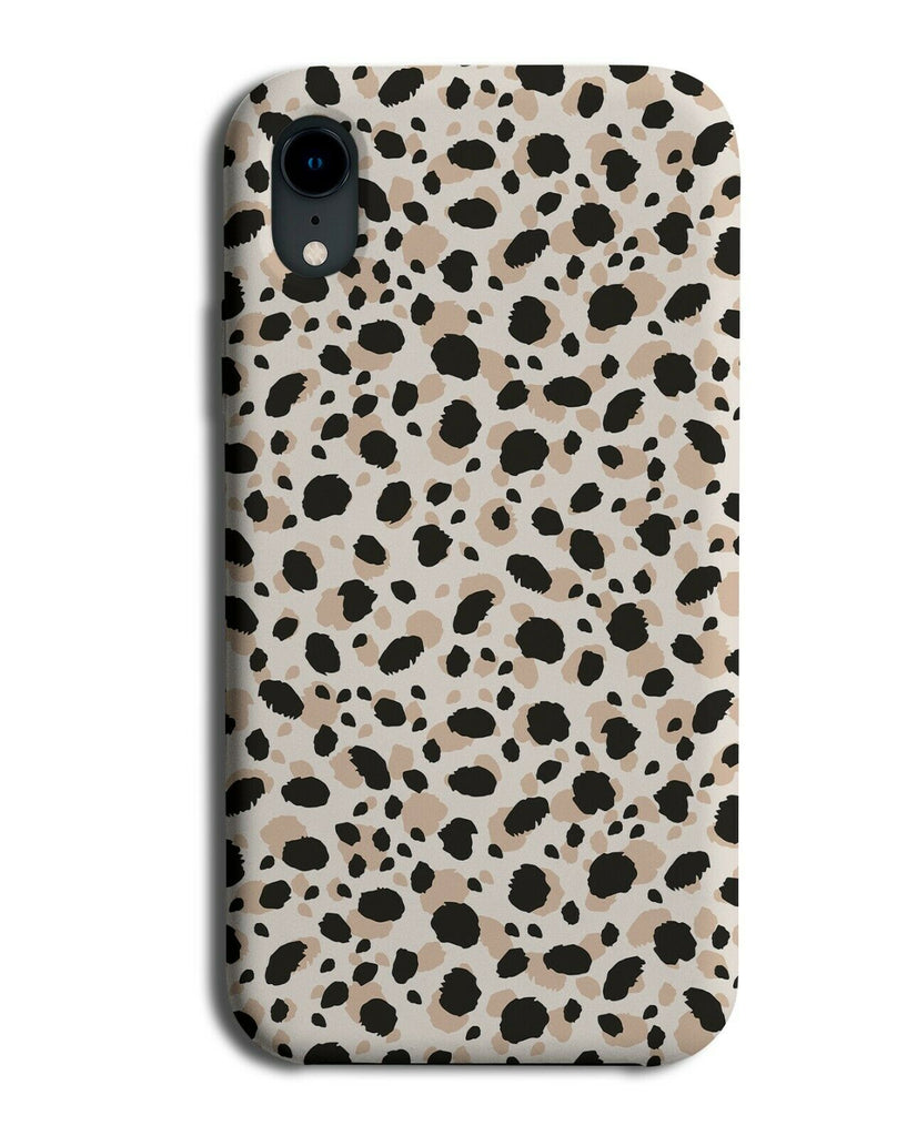 Animal Dotted Pattern Phone Case Cover Dots Jungle Animal Print Wild Nature H337
