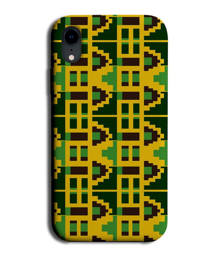 Jamaican Style Pattern Phone Case Cover Jamaica Colours Tribal Design Shape Q175