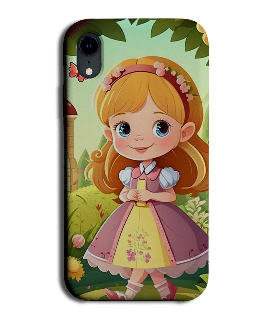 Little Girl Storybook Design Phone Case Cover Girls Story Book Fairy Tale CI11