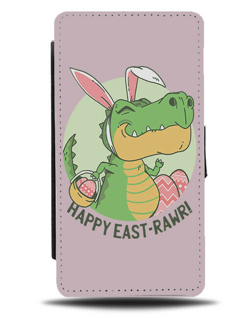 The Easter Dinosaur Phone Cover Case Dinosaurs in Fancy Dress Bunny Ears J214