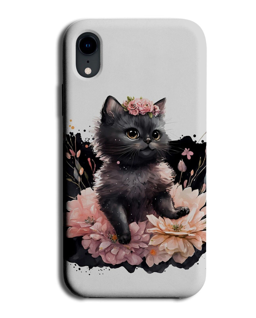 Funny Black Kitten In Pink Tutu Phone Case Cover Ballet Dancing Kid Child Bf90