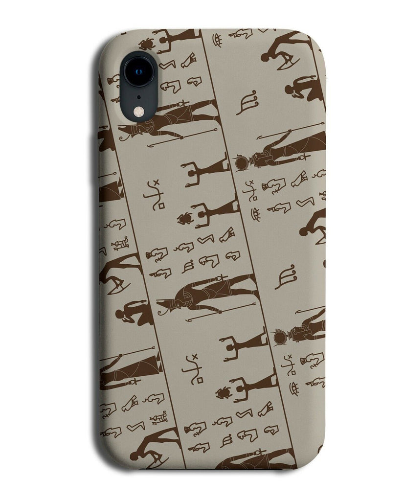 Ancient Egypt Hieroglyphics Phone Case Cover Wall Writing Symbols Egyptian E565