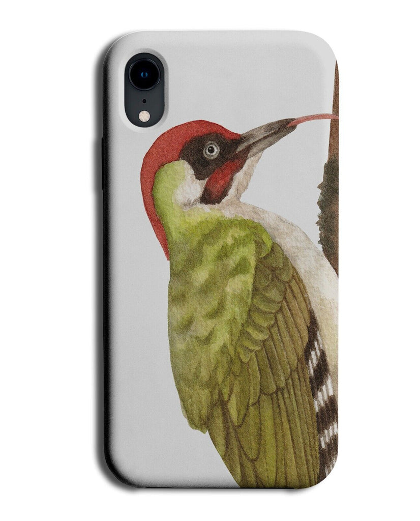 European Green Woodpecker Phone Case Cover Woodpeckers Wood Pecker Birds P347B