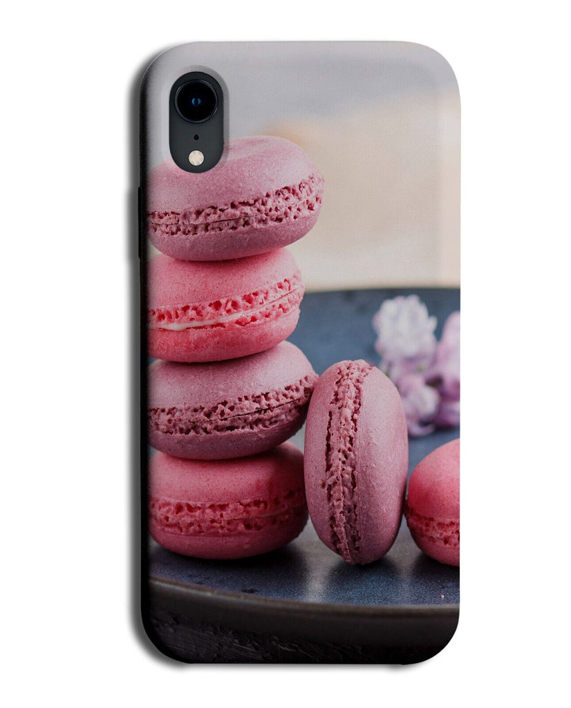 Purple and Pink Macaroons Biscuits Desert Phone Case Cover Deserts Colours BS95