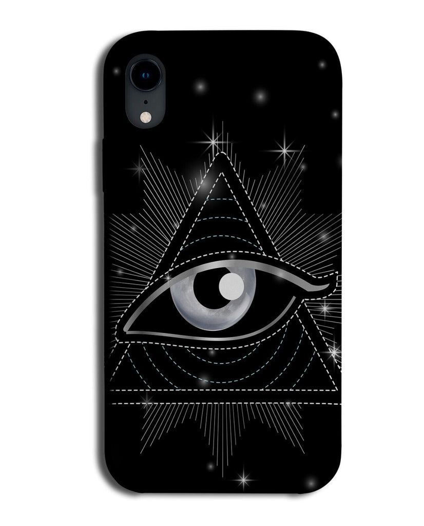 Funny Illuminati All Seeing Eye Phone Case Cover Eyes Eyeball Triangle P319