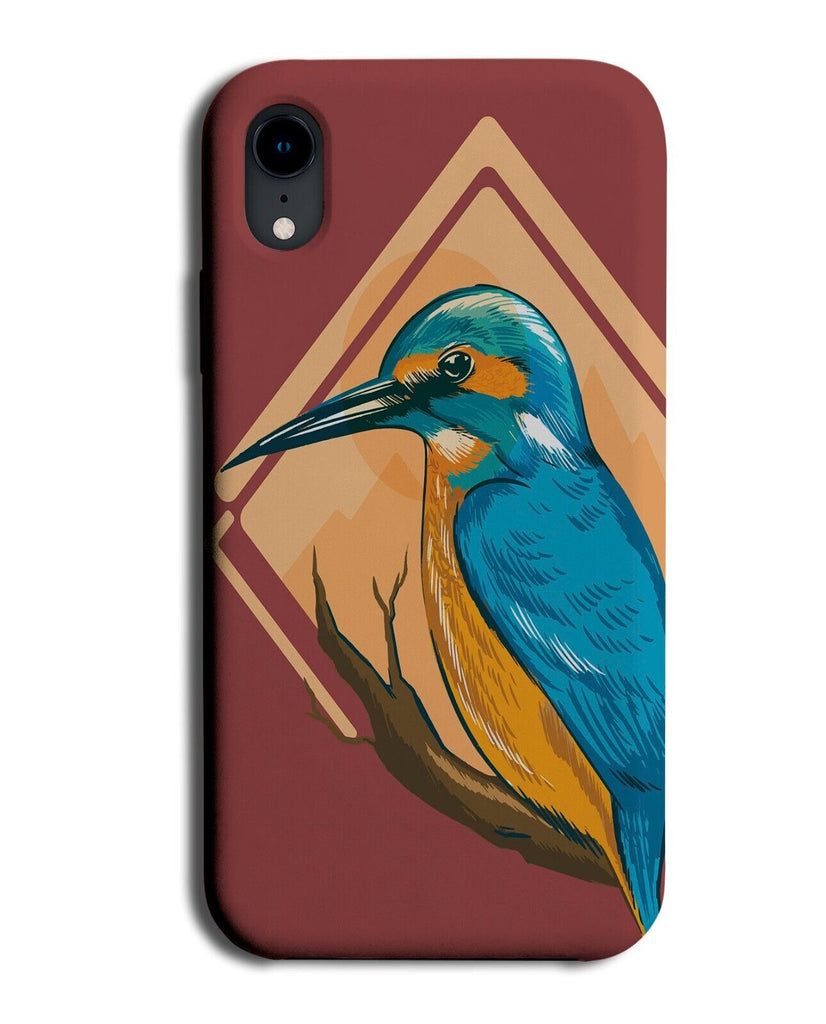 Cartoon Kingfisher Phone Case Cover Bird Birds Kingfishers King Fisher Blue P920