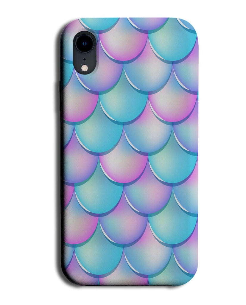 Mermaid Tail Scales Phone Case Cover Scale Mermaids Tails Purple Blue AW99