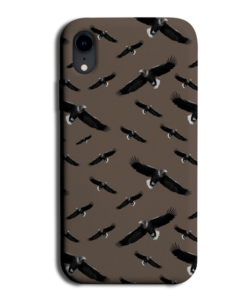 Eagles Pattern Phone Case Cover Eagle Bird Birds Black Bald Design Gift Q649