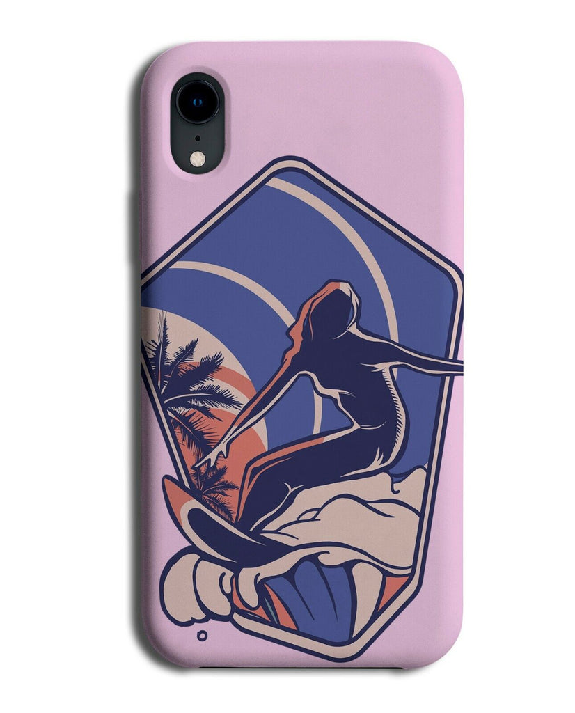 Female Surfer Phone Case Cover Girls Girl Womens Womans Surfing Surf Board K319