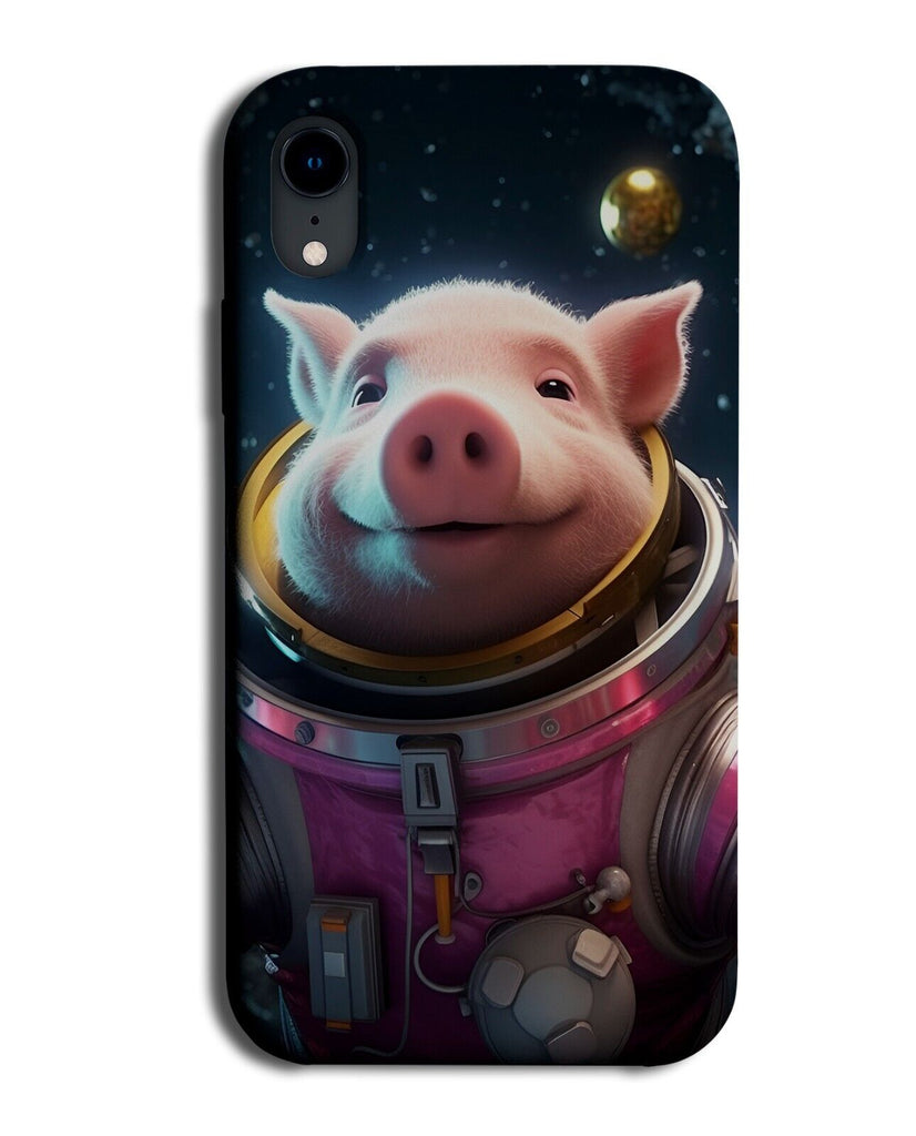 Astronaught Pig Phone Case Cover Pigs In Suit Space Man Spaceman Funny Fat CB90