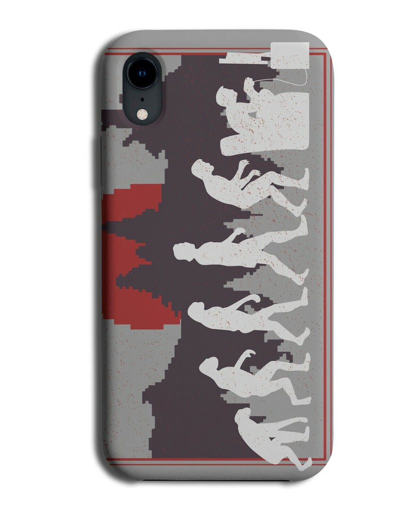 Video Games Evolution Timeline Phone Case Cover Time Line Gamer Silhouettes J427