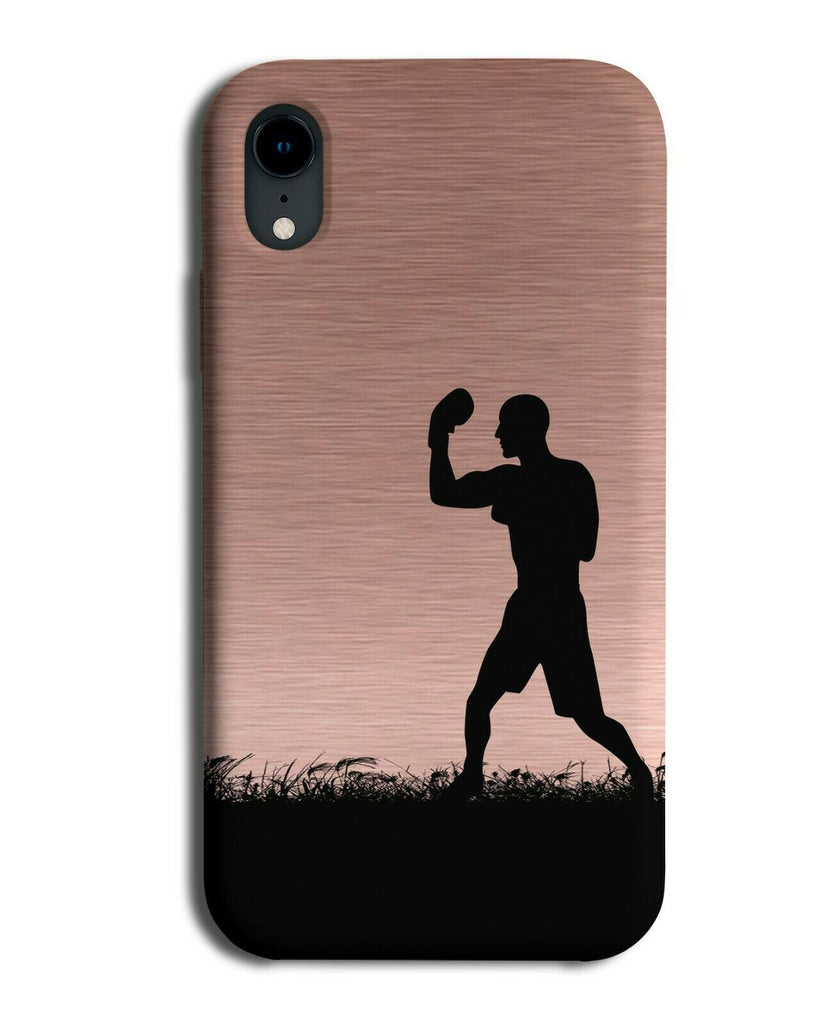 Boxing Phone Case Cover Boxer Gloves Fighter Gift Rose Gold Coloured i670