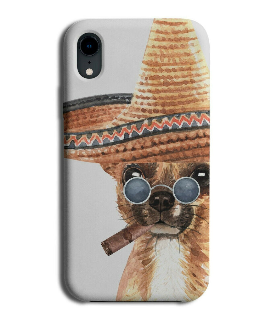 Funny Chihuahua Phone Case Cover Fancy Dress Costume Portrait Photo K695