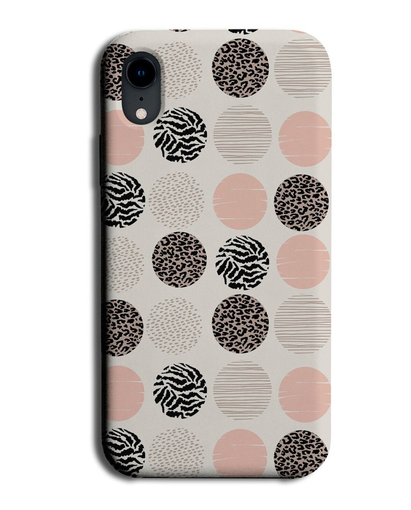 Rose Gold Polka Dot Phone Case Cover Zebra Animal Print Leopard Mixed Q453E