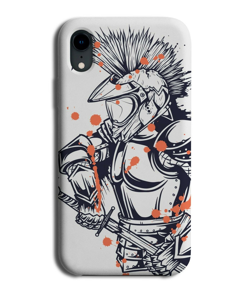 Paintball Warrior Phone Case Cover Paintballing Helmet Gift Samurai Fighter E364