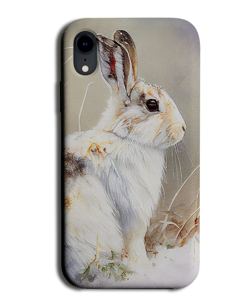 Winter Rabbit Phone Case Cover Rabbits Christmas Hare Hares Bunny Snowing Q917C