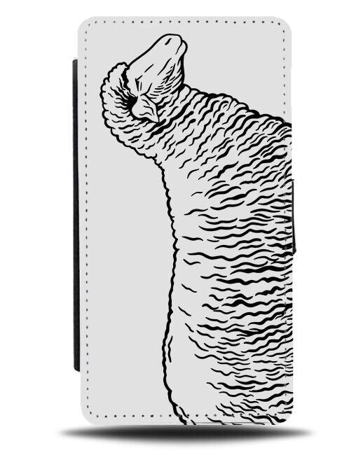 Lamb Sketch Design Flip Wallet Case Lambs Sheep Sketched Drawing Picture K270