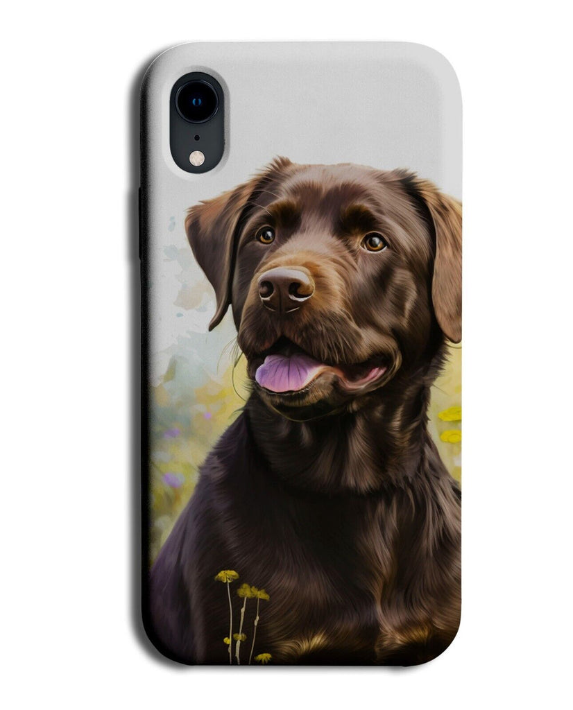 Chocolate Labrador Photo Phone Case Cover Art Dog Labradors Brown Coloured BF67
