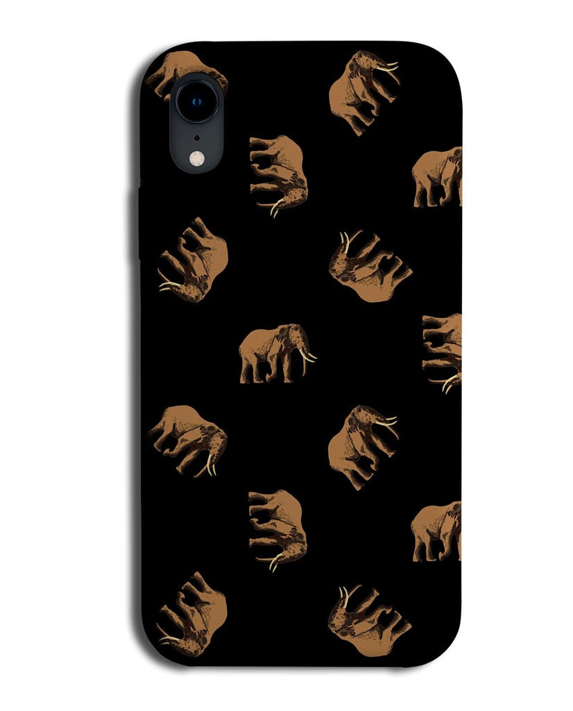 Falling Elephants Wallpaper Pattern Phone Case Cover Elephant African Print AG40