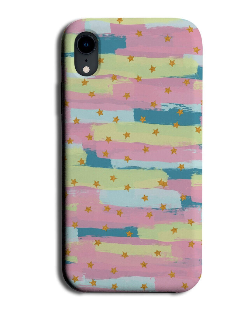Pastel Coloured Paint Brush Strokes Phone Case Cover Colour Colours Effect P338C