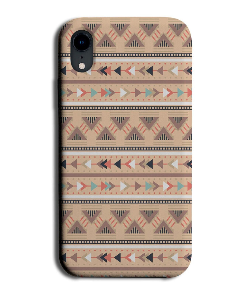 Indian Tribal Design Phone Case Cover Tribe Red Traditional Pattern Tipi BB94