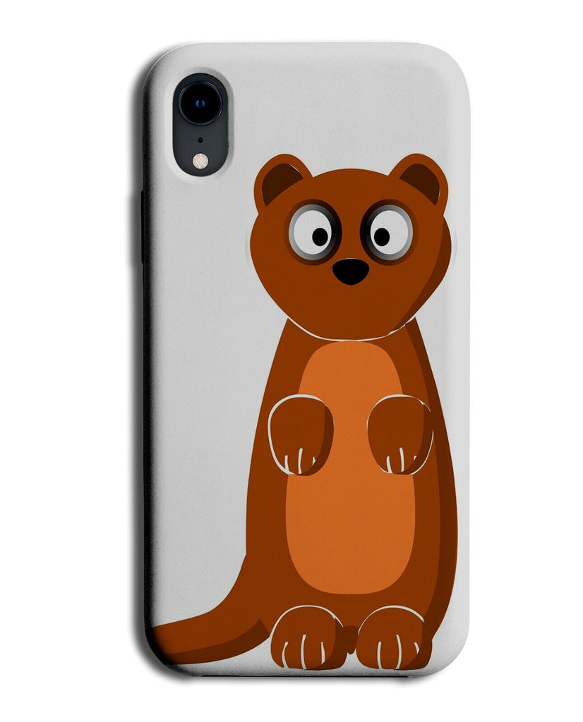 Cartoon Mongoose Phone Case Cover Mangoose Animal Children's Kids Face BQ09